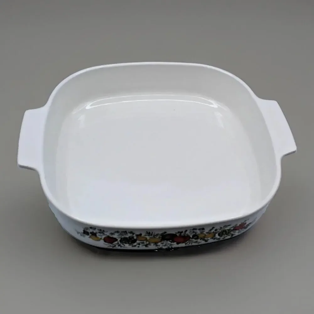 Vintage Corning Ware Spice of Life Le Romarin A-10-B Casserole Dish